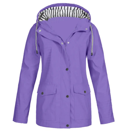 Water- en winddichte damesjas voor de herfst en winter – Leona