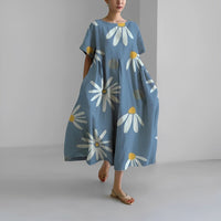 Boho-Blumen-Maxikleid - FloraChic