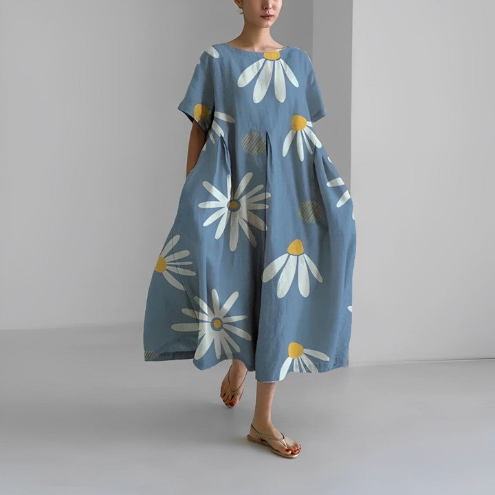 Boho-Blumen-Maxikleid - FloraChic