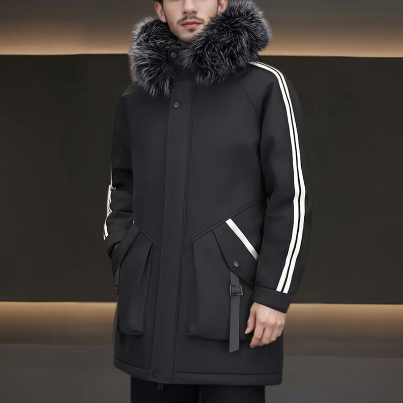 Moderner Wintermantel für Herren - Maxim