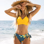 Trendiger Wickelbikini mit Blumenmuster – Lucille