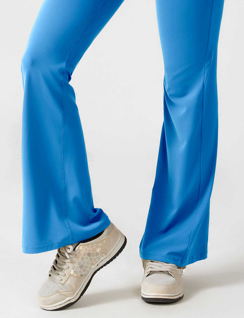 Rugvrije Jumpsuit met Uitlopende Broekspijpen - Liv