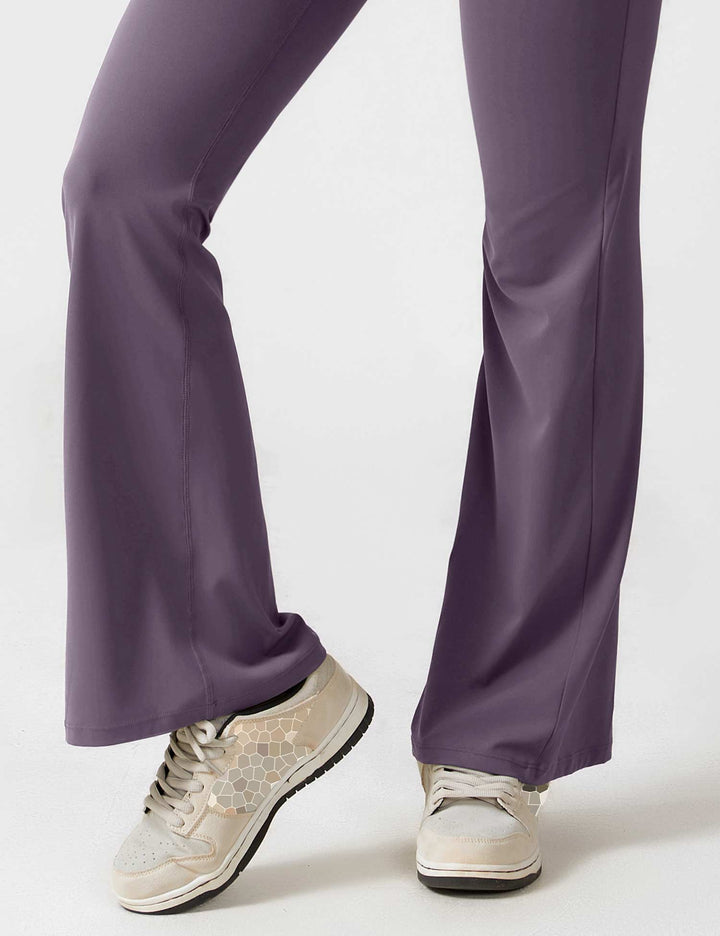 Rugvrije Jumpsuit met Uitlopende Broekspijpen - Liv