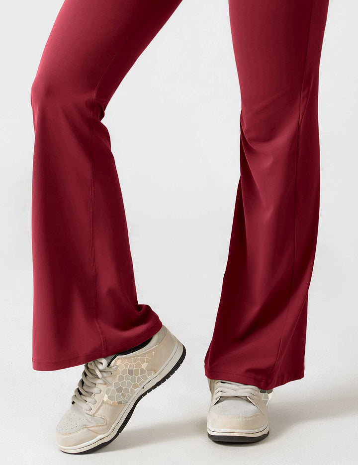 Rugvrije Jumpsuit met Uitlopende Broekspijpen - Liv