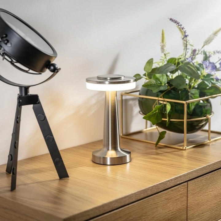 Draadloze Retro Tafellamp - LumiBar