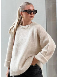 Lässiger Woll-Damenpullover - Clara