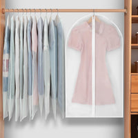 PEVA kledinghoezen set – 24 hangende kledinghoezen in 3 maten