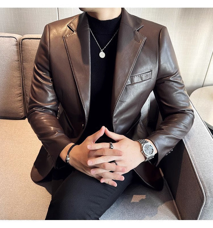 Lederblazer für Herren - Maverik