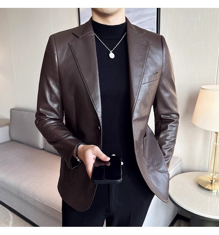 Lederblazer für Herren - Maverik