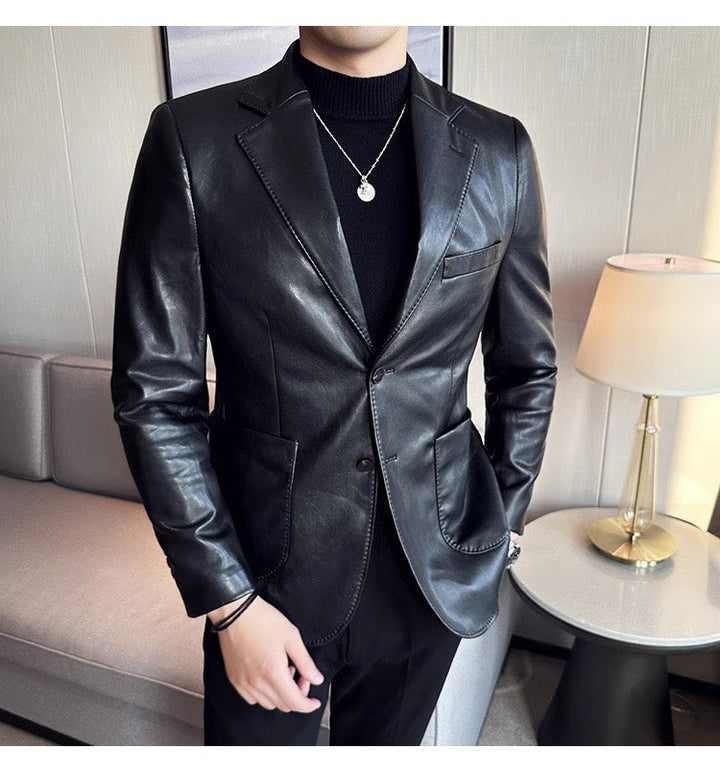 Lederblazer für Herren - Maverik