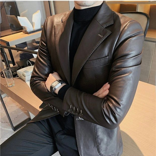 Lederblazer für Herren - Maverik