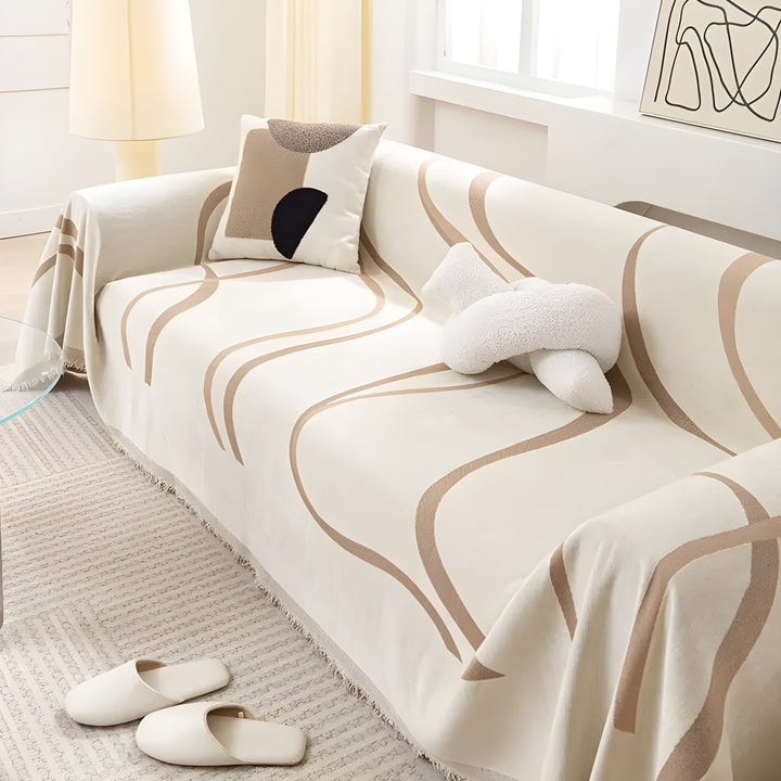 Reversible Sofa Cover - LuxeFlip