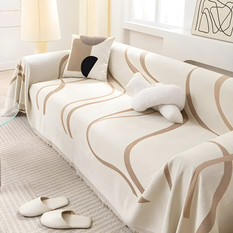 Reversible Sofa Cover - LuxeFlip