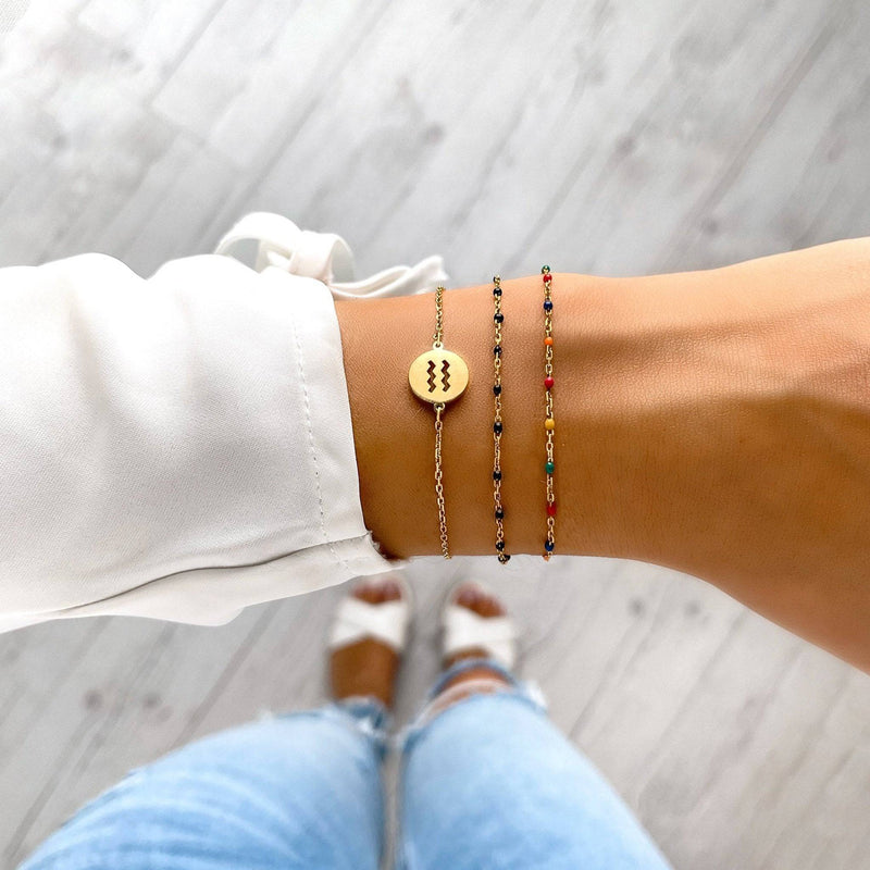 Stilvolles Sternzeichen-Armband - Lyra