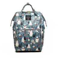 Großvolumiger Baby-Wickelrucksack – Multi-Taschen wasserdichte Reisetasche
