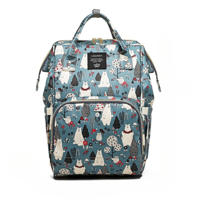 Großvolumiger Baby-Wickelrucksack – Multi-Taschen wasserdichte Reisetasche