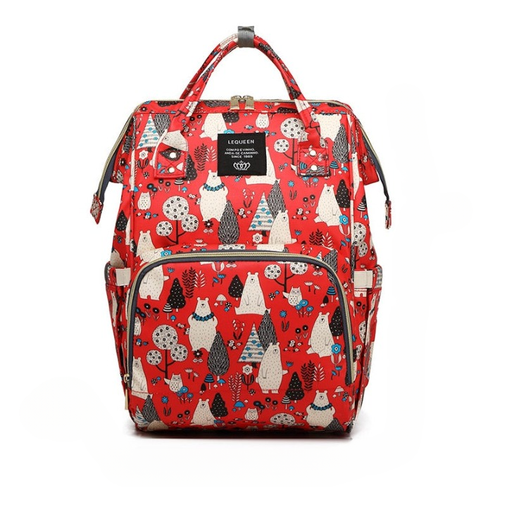 Großvolumiger Baby-Wickelrucksack – Multi-Taschen wasserdichte Reisetasche