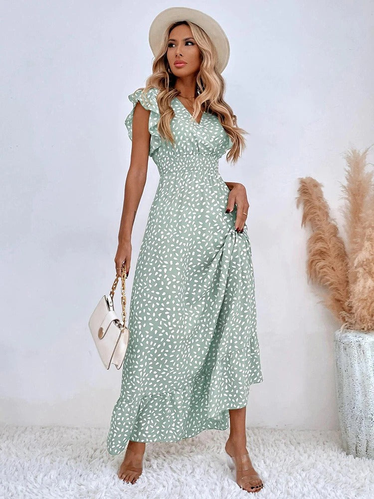 Evie Kleid | Polka-Dot-Kleid
