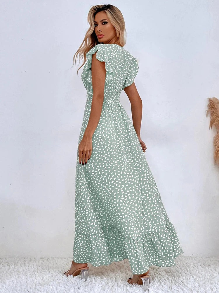 Evie Kleid | Polka-Dot-Kleid