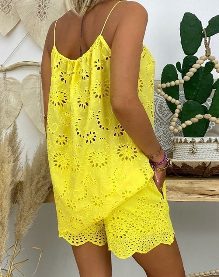 Nicole Set | Kanten Twin Set