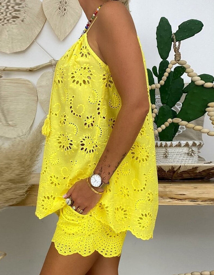 Nicole Set | Kanten Twin Set