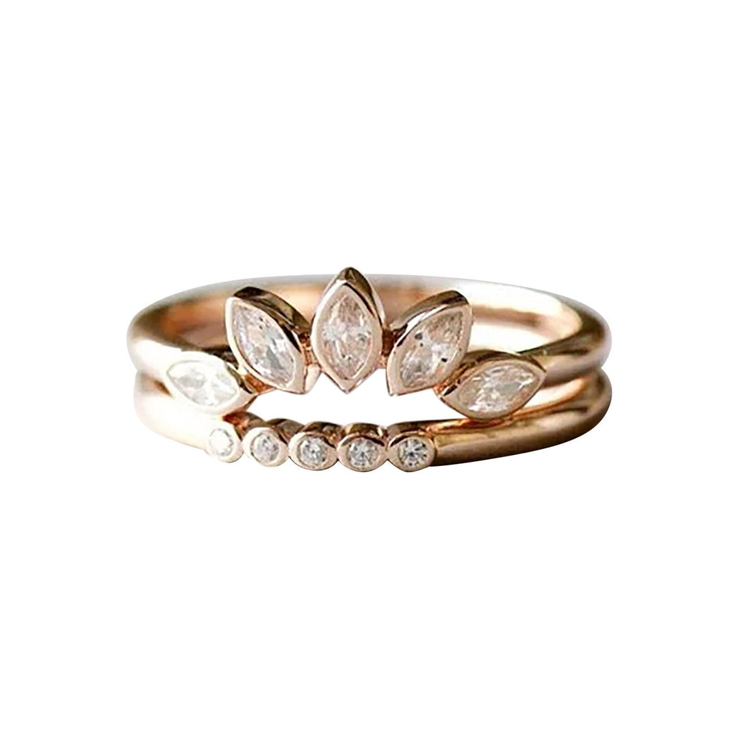 Crystal Ring | 2 In 1 Ring