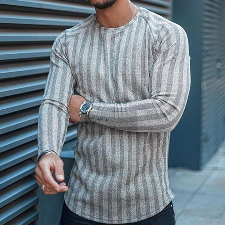 LukesShirt I Slim-Fit Pullover für Herren