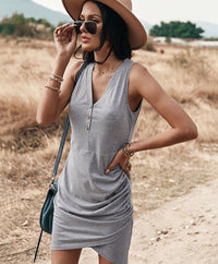 Veerle Dress | Ruches Jurk