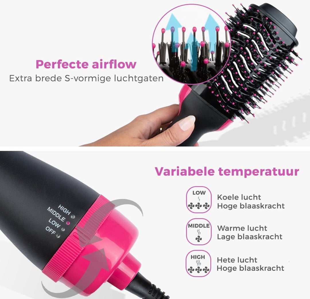 4-IN-1 HAARDROGER & VOLUMIZER | Perfect voor ieder haartype