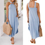 Miami Sunshine Maxikleid | Halter Sommerkleid