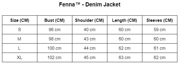 Fenna™️ - Jeansjacke