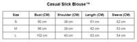 Casual Slick Blouse™️