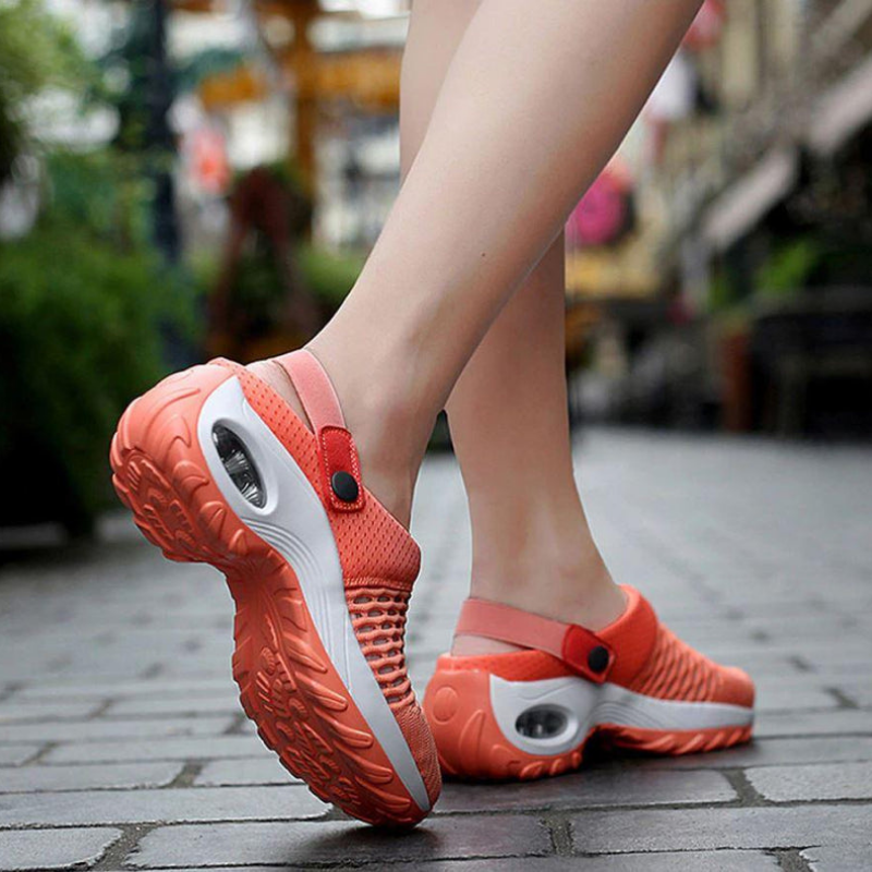 SkulaSneaks I Air-Mesh-Sandalen für Damen