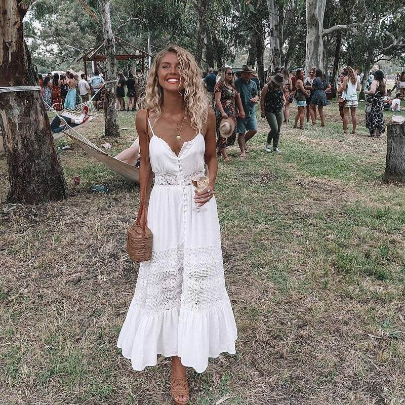 Boho™️ - White Dress