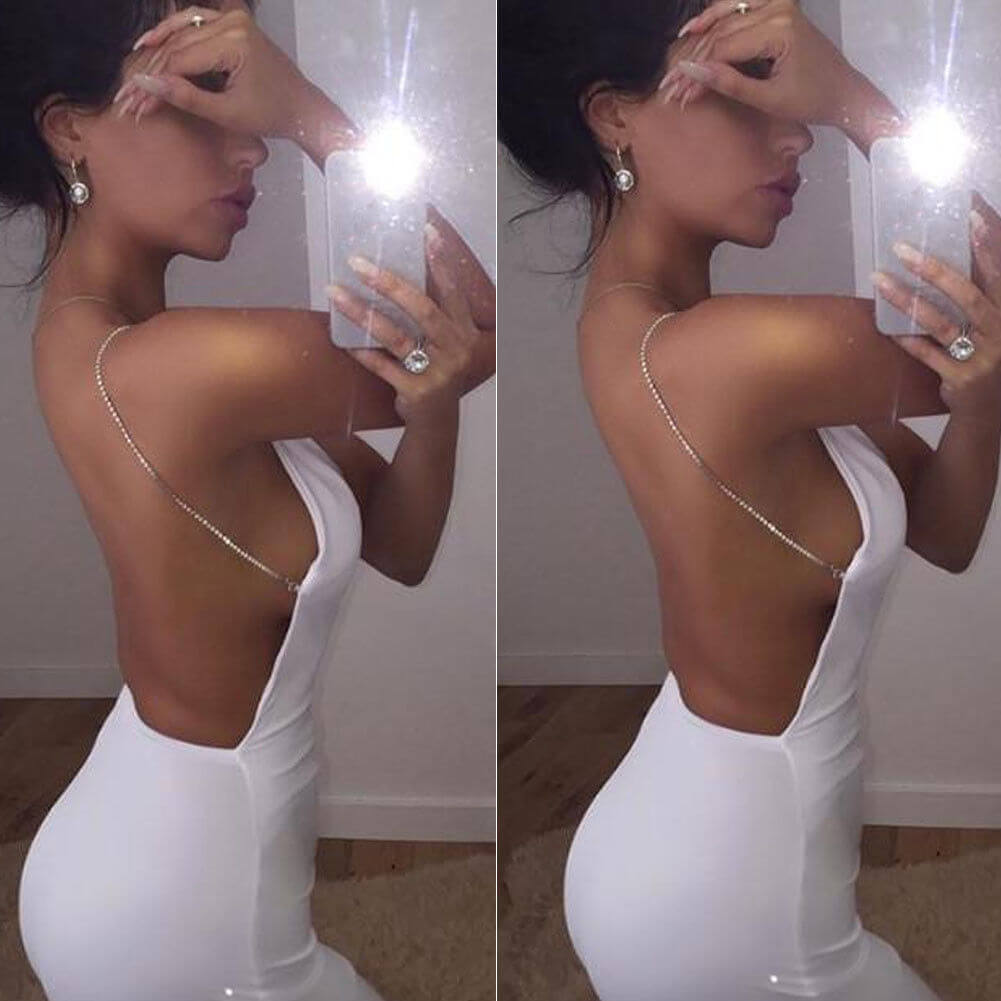 Gaga Dress | Rugloze Party Jurk