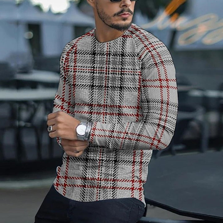 LukesShirt I Slim-Fit Pullover für Herren