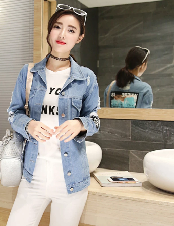 Fenna™️ - Jeansjacke