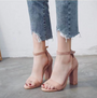 MaaikesHigh Heels I Hoher Absatz mit Knöchelriemen für Damen