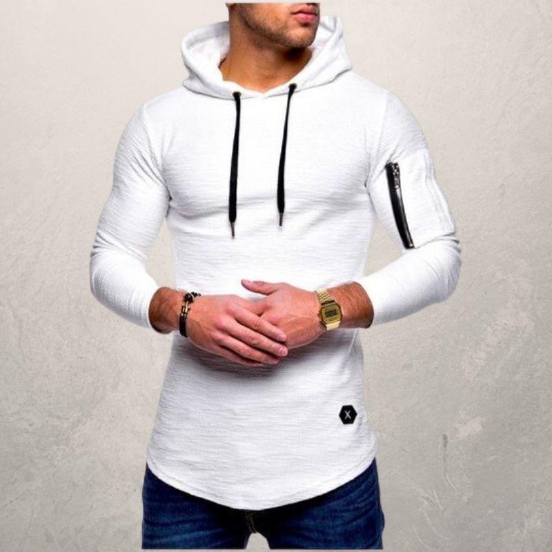 TianasShirt I Hoodie mit Armreißverschluss für Herren