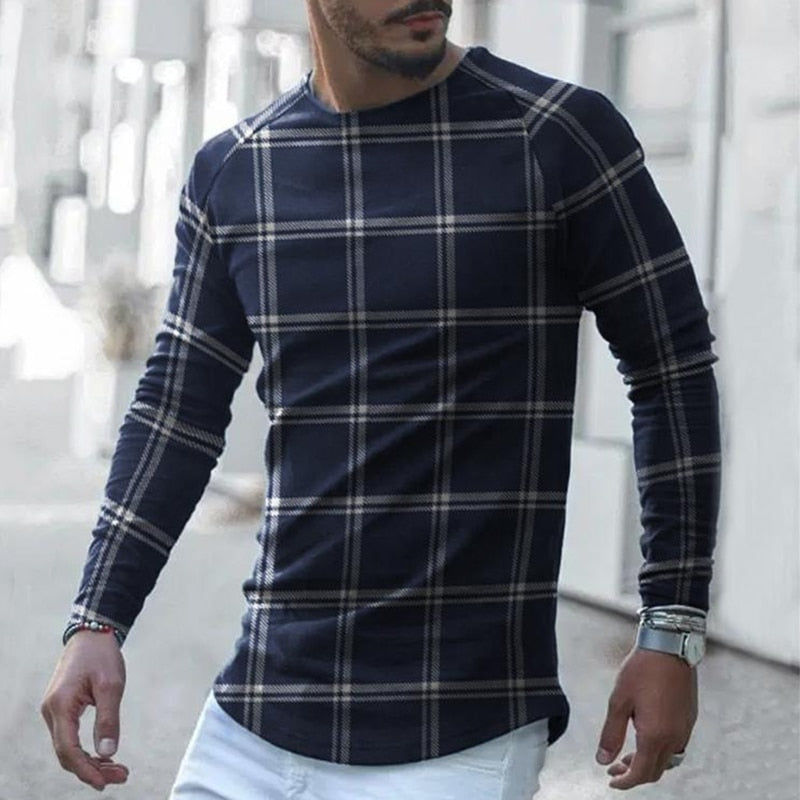 LukesShirt I Slim-Fit Pullover für Herren
