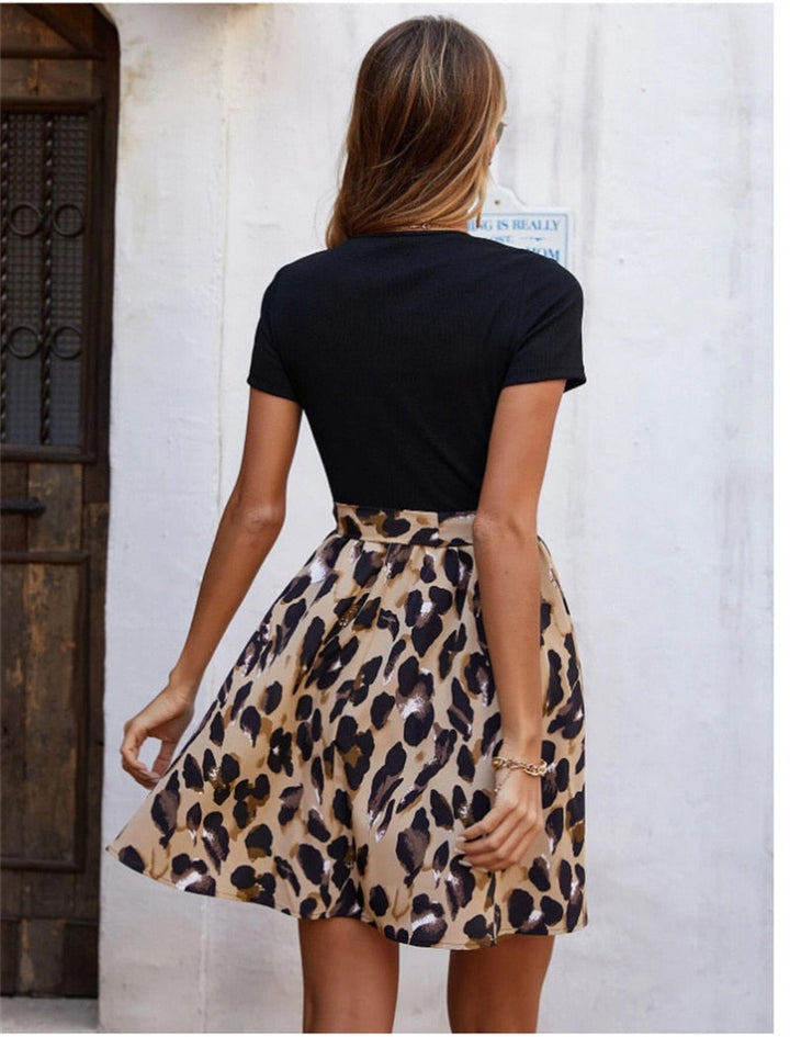 Perry Kleid | Leopardenkleid