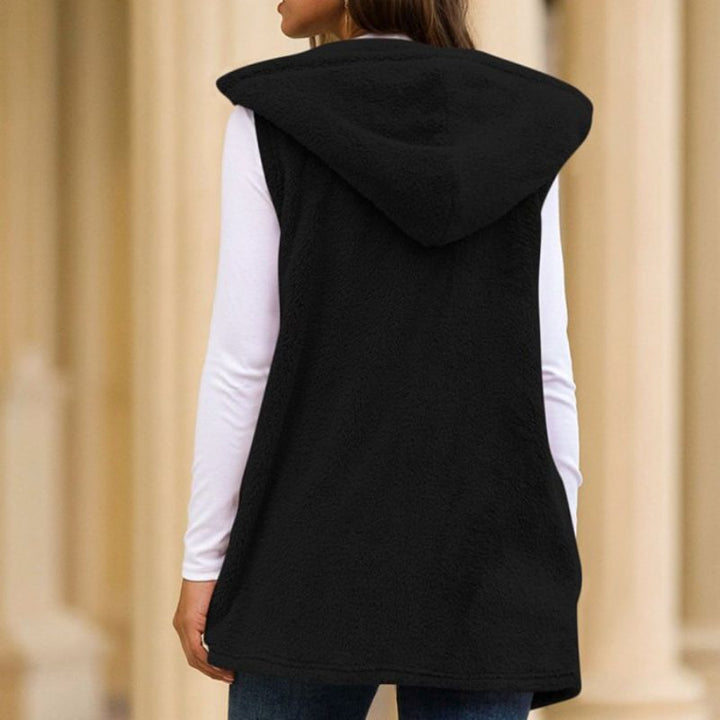 Ärmellose Fleecejacke