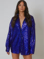 GlitteryDress™: Oversized Bluse für Damen