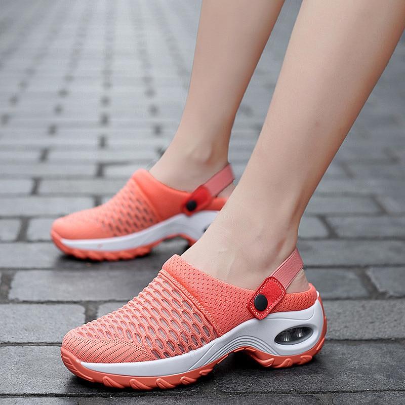 SkulaSneaks I Air-Mesh-Sandalen für Damen