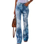 Flare-Jeans mit 4 Knöpfen
