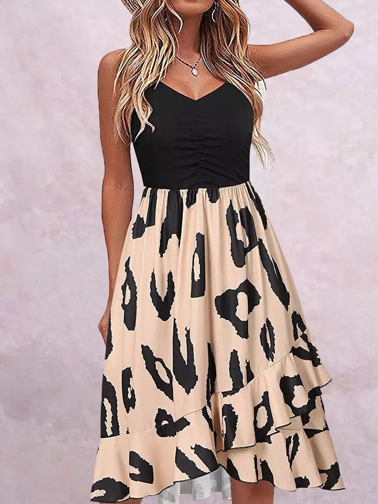 Tara Kleid | V-Ausschnitt Sommerkleid
