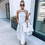 Miami Sunshine Maxikleid | Halter Sommerkleid