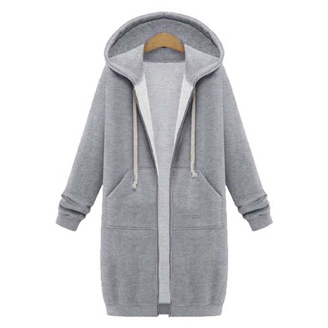 Lange jas met capuchon™: Voor dames