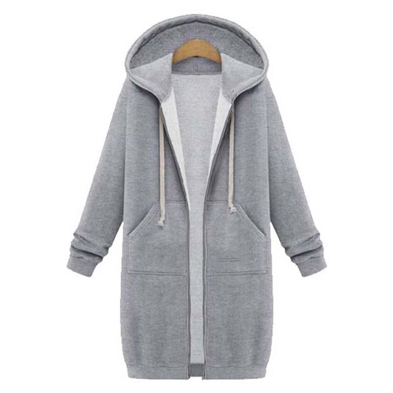 Lange jas met capuchon™: Voor dames