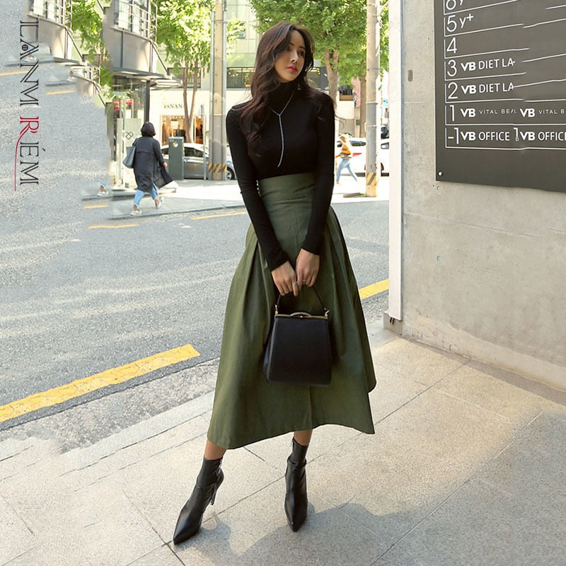 SedsSkirt I Halflange Rok Voor Dames